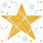 star-christmas-day-party-decoration-icon