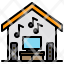 stay-at-home-music-tv-speaker-icon