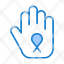 stop-hand-ribbon-awareness-icon