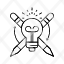 success-bulb-light-focus-icon