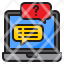 support-laptop-message-question-help-icon