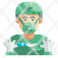 surgeon-scalpel-doctor-profession-medical-mask-occupation-icon