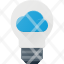 symbolcomputing-cloud-bulb-ideal-light-icon
