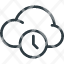 symbolcomputing-cloud-timeout-time-icon