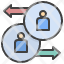 synchronize-swap-change-account-human-resource-trade-icon
