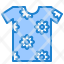 t-shirt-cloth-flower-summer-icon