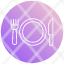 table-setting-dining-table-lunchtime-cafe-table-patio-icon