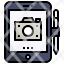 tablet-filloutline-camera-photography-pen-photo-icon