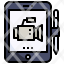 tablet-filloutline-video-camera-application-movie-taplet-pen-icon
