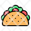 taco-tortilla-food-mexican-fast-food-icon