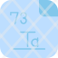 tantalumperiodic-table-chemistry-atom-atomic-chromium-element-icon