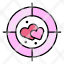 target-aim-romantic-valentine-day-heart-cupid-icon