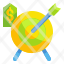 target-arrow-business-money-finance-fintech-icon