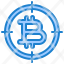 target-bitcoin-cryptocurrency-coin-digital-currency-icon