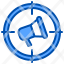target-megaphone-circular-icon