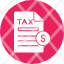 tax-paymentbill-invoice-money-paid-contract-receipt-payment-finance-icon-icon