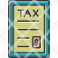 taxcharge-customs-fee-percentage-tariff-tax-icon
