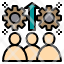 team-communication-connection-data-information-icon