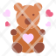 teddy-bear-love-heart-romance-miscellaneous-valentines-day-valentine-icon