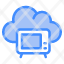 television-cloud-service-networking-information-technology-data-icon