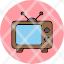 television-entertainmentretro-screen-tv-tvset-video-icon