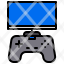 television-joystick-game-icon