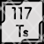 tennessine-periodic-table-chemistry-metal-education-science-element-icon