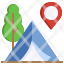 tent-camping-maps-location-placeholder-icon