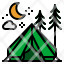 tent-camping-nature-holiday-rural-icon