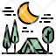 tent-night-travel-forest-moon-icon