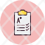 test-language-learning-clipboard-list-form-board-paper-checklist-icon