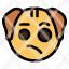think-dog-animal-wildlife-emoji-face-icon