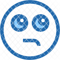 thinking icon, emoji icon, emotion icon, smiley icon, feelings icon ...