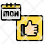 thumb-up-cyber-monday-promotion-icon