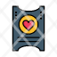ticket-love-heart-wedding-icon
