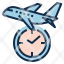 time-depature-takeoff-schedule-boarding-delay-flight-icon
