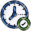 time-filloutline-check-complete-clock-done-icon