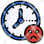 time-filloutline-sad-upset-clock-icon