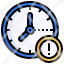 time-filloutline-warning-expired-exclamation-mark-clock-icon
