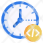 time-flaticon-code-program-markup-clock-icon