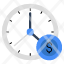 time-is-money-business-time-efficiency-productivity-investment-time-icon
