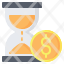 time-is-money-dollar-hourglass-business-finance-icon