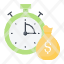 time-is-money-time-management-money-clock-finance-icon