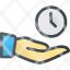 timeshare-hold-care-clock-icon