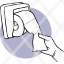 toilet-paper-hand-pulling-taking-roll-tissue-pictogram-icon