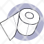 toilet-paper-tissue-roll-pictogram-icon