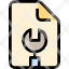 tool-file-setting-option-paper-document-icon