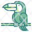 toucan-bird-animal-beak-wings-icon
