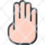 touchhand-gesture-finger-point-click-four-icon