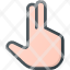 touchhand-gesture-finger-point-click-two-icon